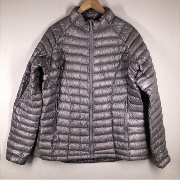 Mountain Hardwear MetaTherm EXS Down Puffer Jacket Gray Size XL